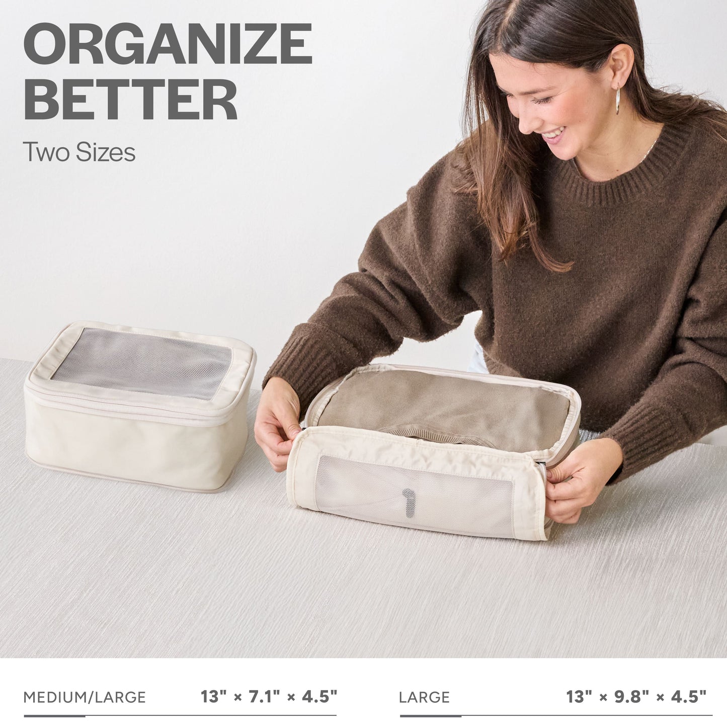 Beige 2-pack