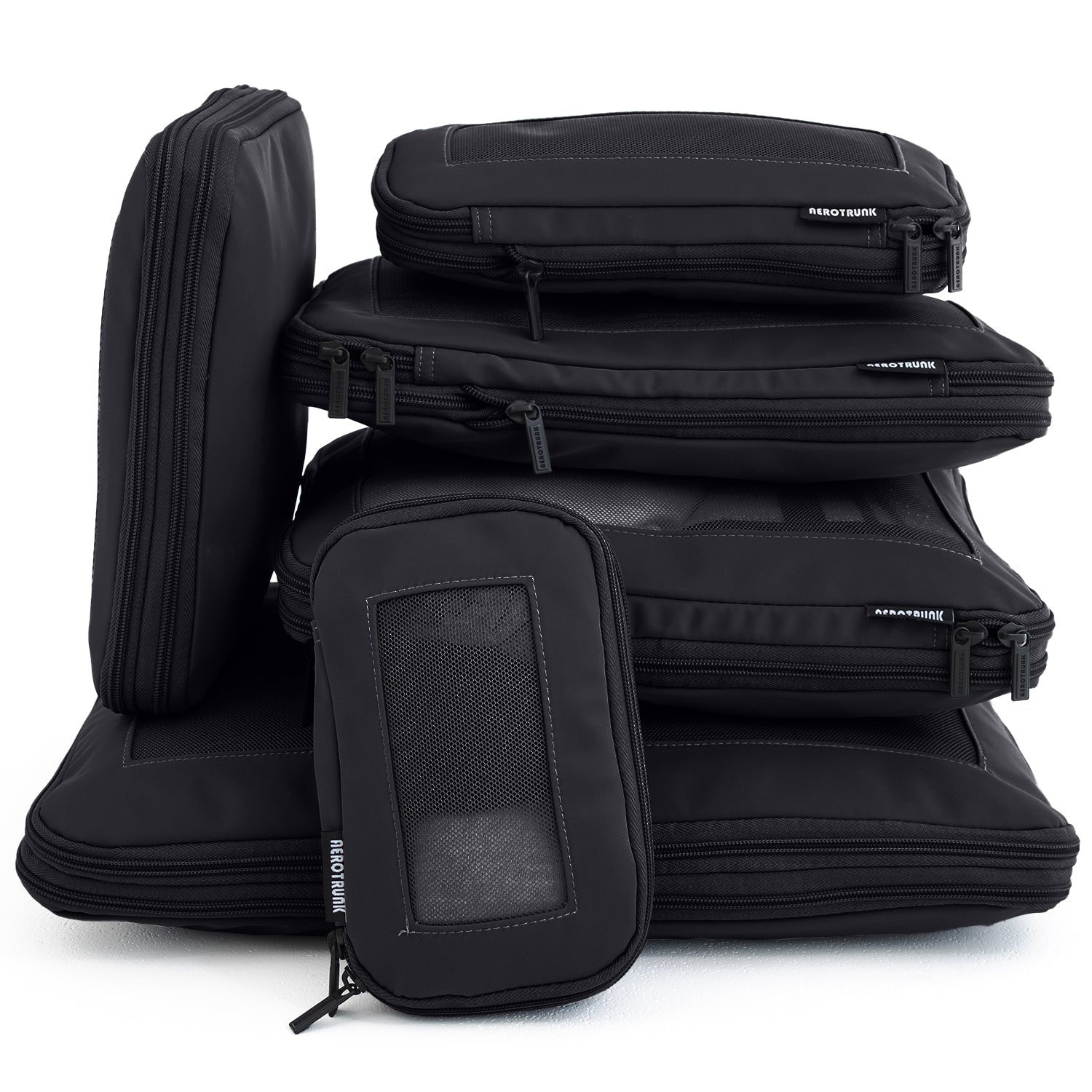 Aerotrunk Collapsible Compression Packing Cubes (6-Pack)