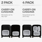 Light Grey 2-pack 4-pack