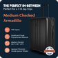 Armadillo Medium Checked Luggage (26.5 Inch)