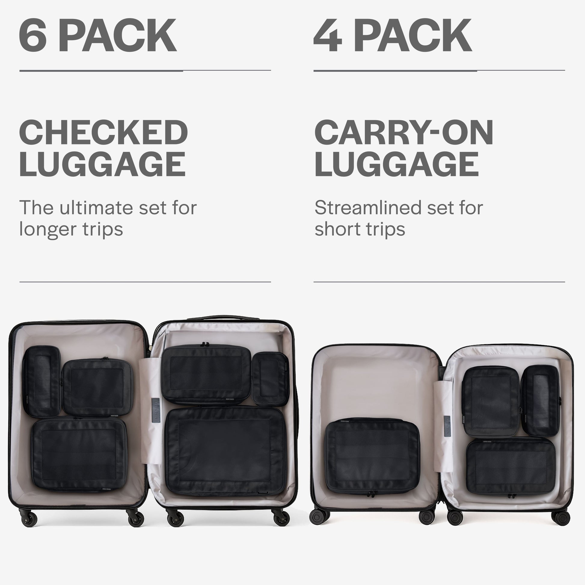 Black 4-pack 6-pack