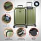 Pangolin Carry-On Luggage with Laptop Pocket + USB (23 Inch)