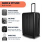 Armadillo Medium Checked Luggage (26.5 Inch)